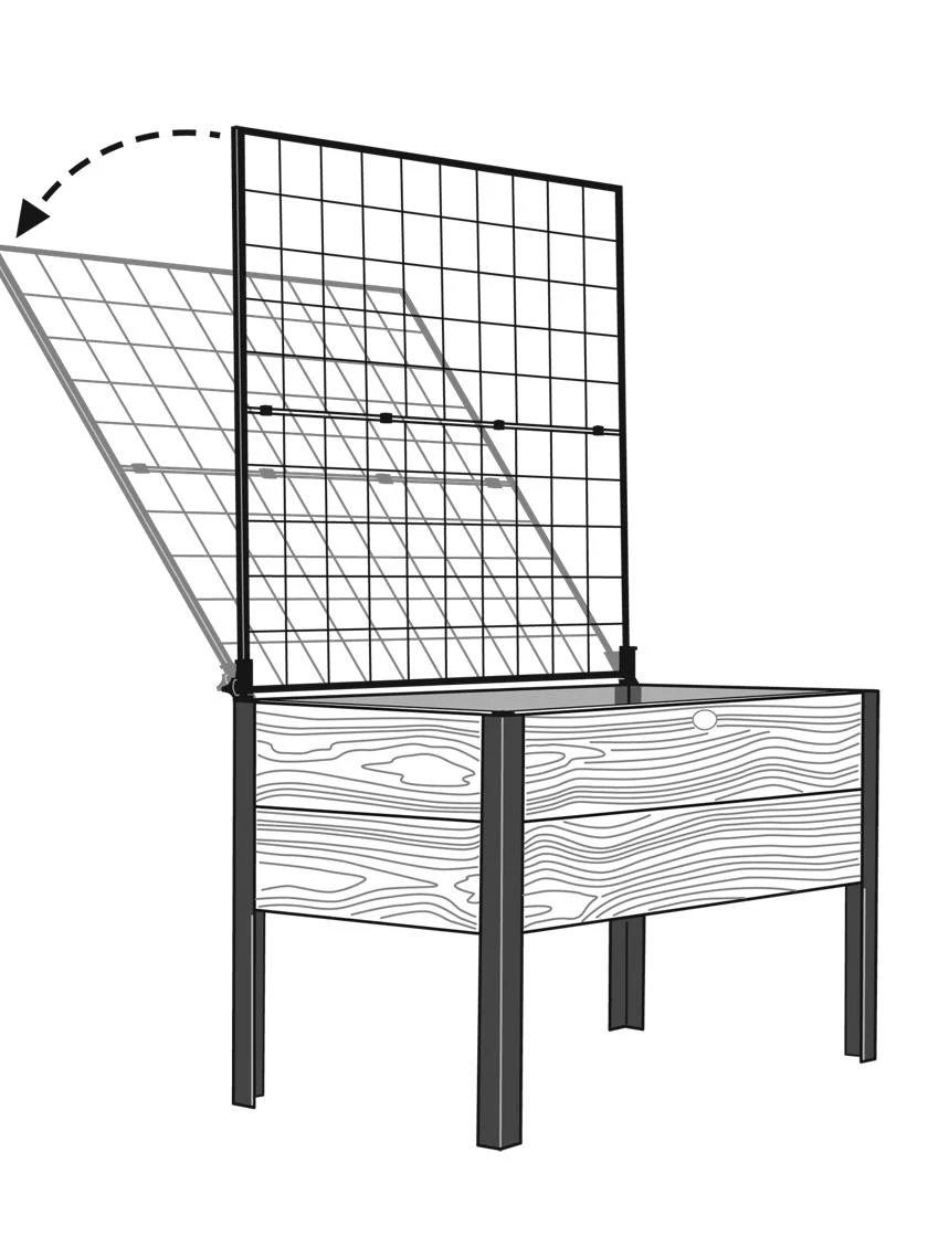 Space-Maker Pivoting Trellis, 4' - Image 4