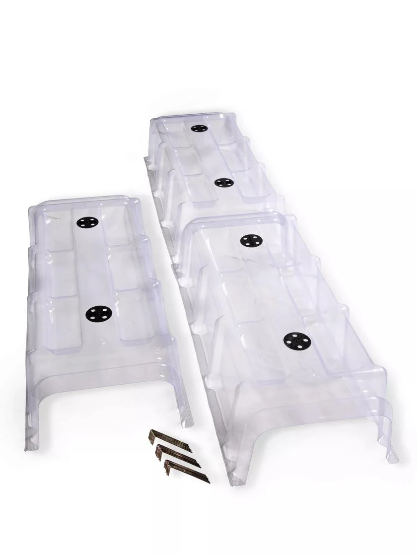 Cool Weather Row Cloche Centers, Set Of 3 - Image 3